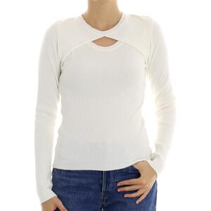 MAGLIA CUT-OUT PANNA